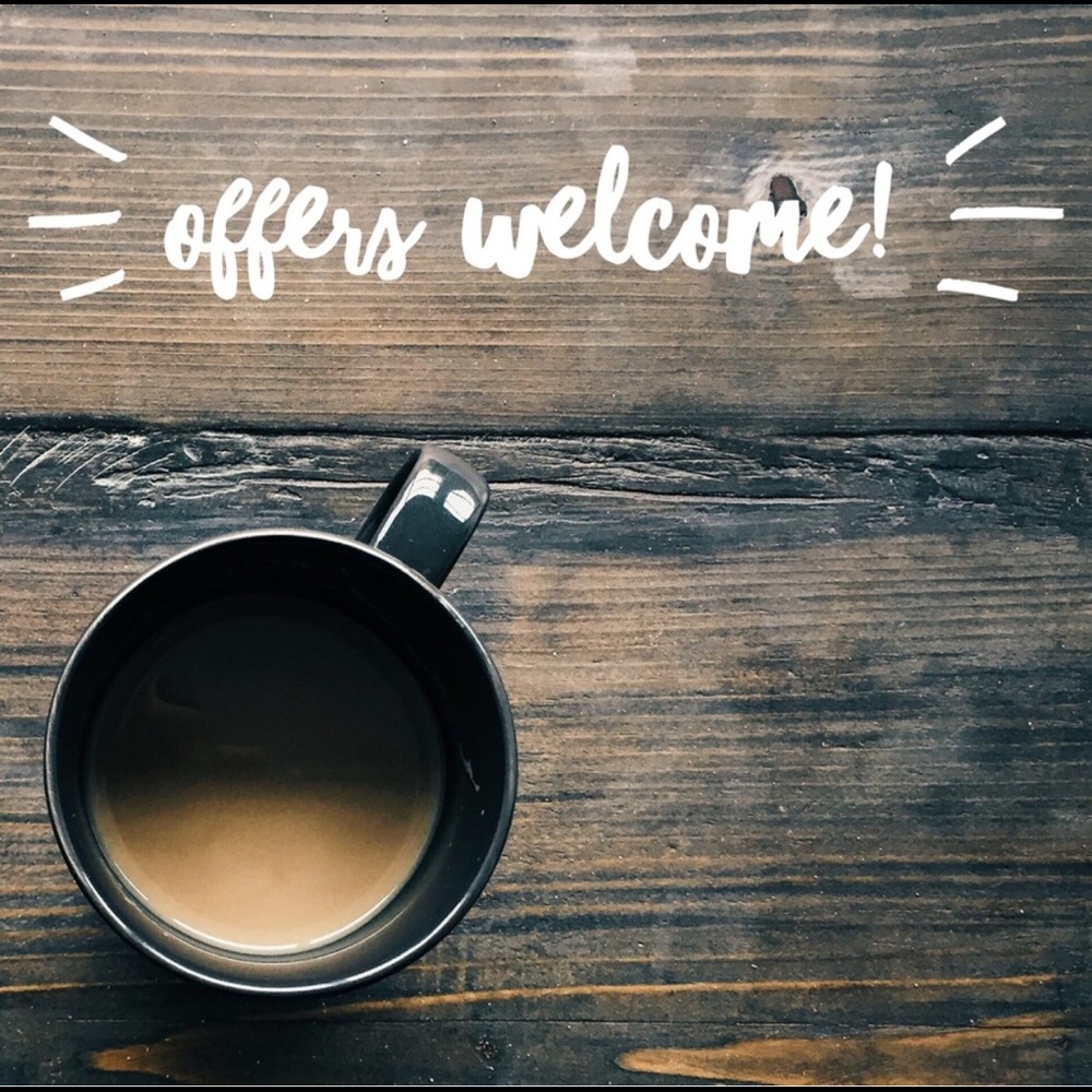 Offers appreciated and welcome!!!🛒🛍🎉